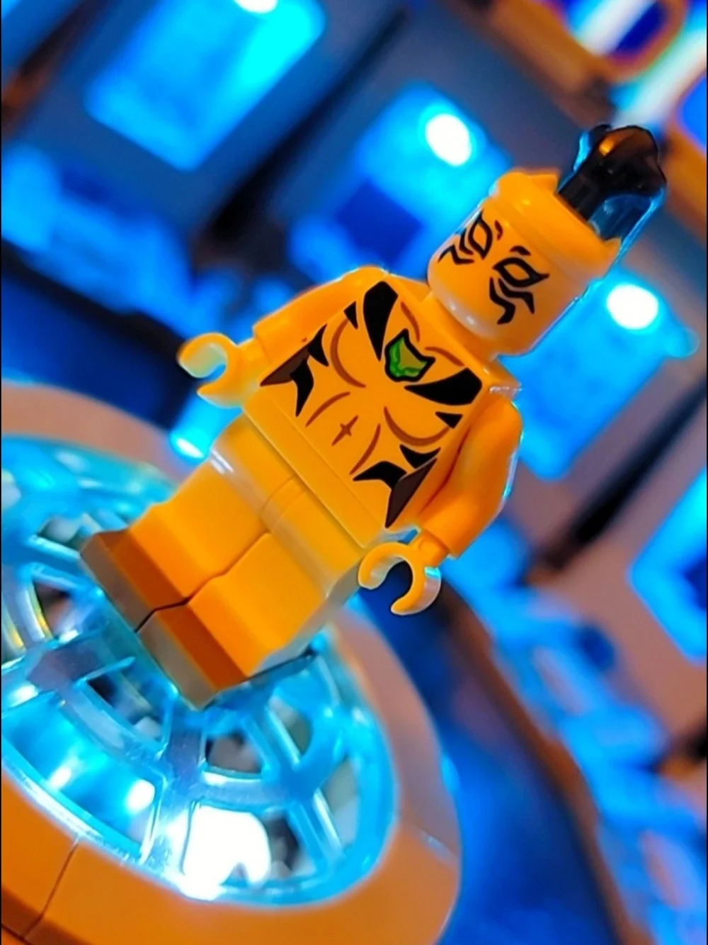 White Tiger Minifigure Lego Compatible
